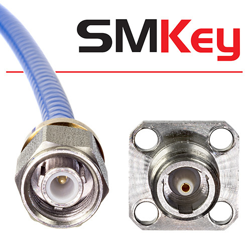 Southwest Microwave Launches SMKey Keyed Coax Connectors